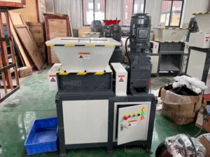 Vanest Twin Shaft Shredder Machine for Wood Paper Plastic Metal and Film Waste Recycling