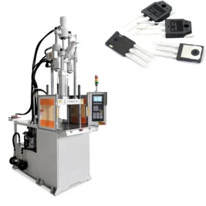 Vertical 35Ton Hydraulic Plastic Injection Molding Machine with PVC PP PC Materials Screw Energy Saving Electronic Injector