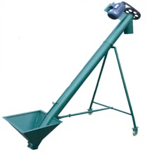 Vertical Inclined Galvanized Pipe Plastic Pellet Chemical Fertilizer Screw Elevator Powder Loader Screw Conveyor Feeder
