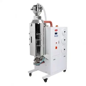 Vertical PP Plastic Particle Dryer Three In One Honeycomb Rotary Dehumidifier Dryer