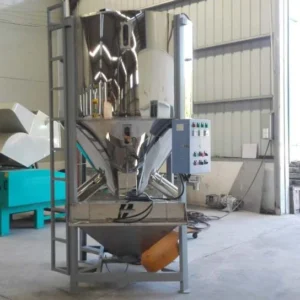 Vertical Plastic Color Mixer Machine With Drying Function