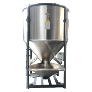 Vertical Plastic Mixer Energy Saving and Easy Operation With Large Capacity for Factory Production
