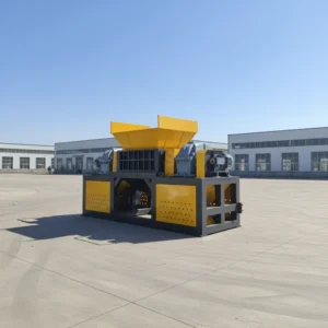 Video Tested Dual Motor Shredder for Circuit Board Hard Drive Scrap Metal Double Shaft Shredder