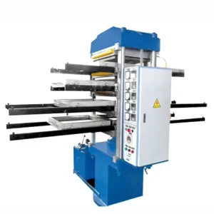 Vulcanizing Press Machine for Rubber EVA Foam Wheels & Shoe Mould Injection CNC Control Electric Heating 2.2KW Motor