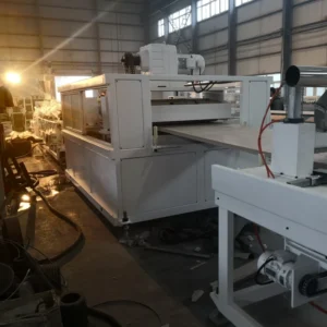 WPC Door Production Line PVC Wood and Plastic Composite Door Panel Production Making Machine WPC Door Extrusion Line Supplier