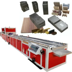 WPC PVC PE PP Wood Plastic Profile Extrusion Production Line Making Machine