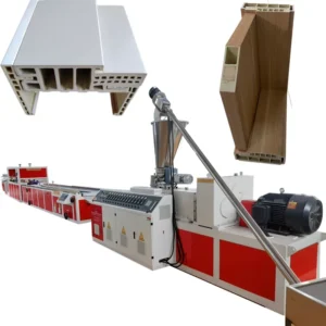 WPC PVC Waterproof Door Frame & Architrave Extrusion Production Line Indoor Room Door Profiles