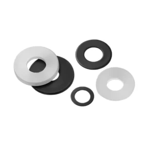 Washer White and Black Silicone PTFE rubber plastic Washer Plastic Washer for Lavatory