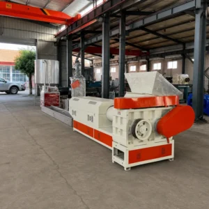 Waste EPE Foam Granulator Machine Single Screw High Efficiency Pelletizing Equipment