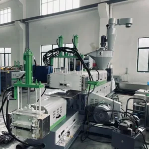 Waste Film Plastic Recycling Granulator Film Woven Bag Granules Pelletizing Line