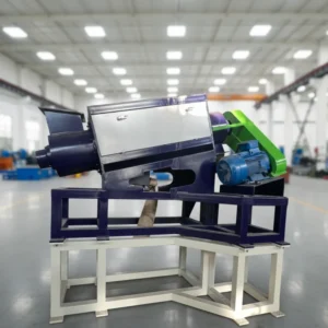 Waste HDPE LDPE PP PET Plastic Flakes High Speed Friction Washing Machine Friction Washer