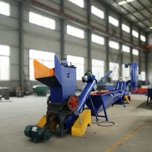 Waste Management Full Automatic PET Flakes Cold Washing Line Waste Plastic Bottle Recycle Washing Line