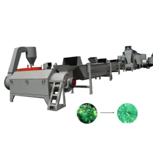 Waste PET Bottle Washing Machine Line Plastic Pelletizer Pelletizing PE Plastic Dryer Plastic Recycling Machine 3 in 1