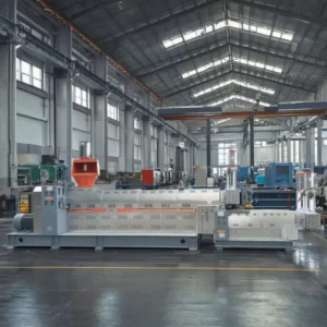 Waste PP PE LDPE HDPE BOPP Film & Woven Bag Plastic Granulator Pelletizing Granulating Recycling Machine