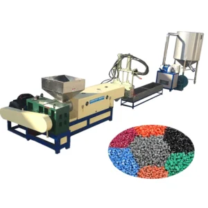 Waste PP PE LDPE HDPE BOPP Film and Woven Bag Plastic Recycling Machine Granulator Pelletizing Granulating