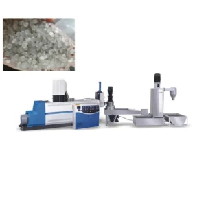Waste PP Woven Bag and HDPE PE Film Plastic Pelletizing Line