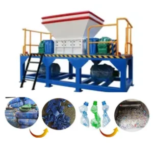 Waste Plastic Bag Plastic Rope Plastic Packaging Industrial Domestic Waste Shredder Crusher Recycling Machine
