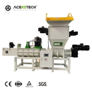 Waste Plastic EPS XPS Hot Melt Foam Recycling Pelletizer Machine with Motor High Capacity for PC PA PPR