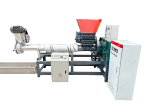 Waste Plastic Film Recycling Granulator for PP Blown Film Scrap Edge Trim Leftover Recycling Granulating Line for Factory Use