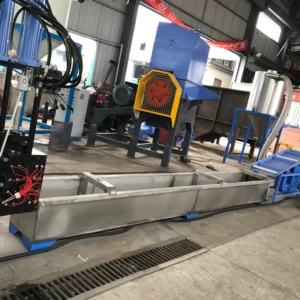 Waste Plastic Film Waste Plastic Scraps Recycling Pelletizing Line PP PE Crushed Material Granulating Machine New Automatic