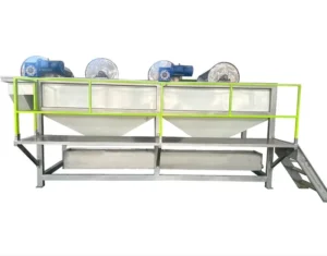 Waste Plastic Flakes Recycling Line Plastic Film Crushing Washing Drying Machines