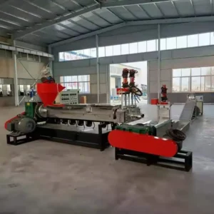 Waste Plastic HDPE LDPE Recycle Granules Making Machine PE Granulation
