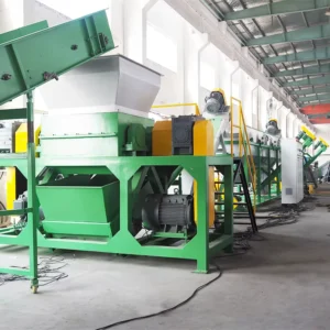 Waste Plastic Recycling Line PP PE Film Recycling Line for PE PP Material Crushing System