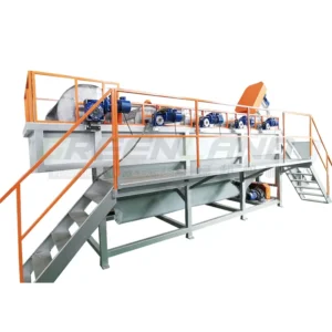 Waste Plastic Recycling Machine Line Plant PP PE HDPE Film Bottles Washing Line
