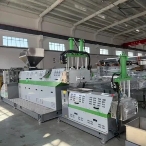 Waste Plastic Recycling Machine PP HDPE LDPE ABS PS PC PA PET Nylon EVA Small High Output Long Service Life