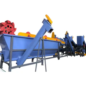 Waste Plastic Recycling Machine PP PE Film Pet Bottle Washing Recycling Line Plastic Washing Tank