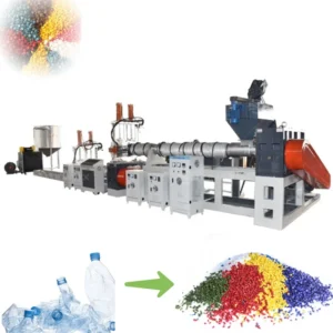 Waste Recycling PVC Granules Making Machine PVC Hot Cutting Granulating Line PVC Recycling Line Granulator Machine