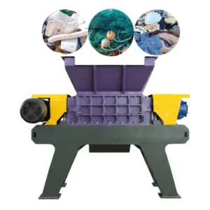 Waste Textile Clothes Shredder Machine Fabric MSW Shredder Plastic Crusher Equipment