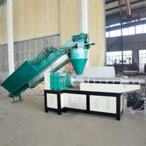 Water Ring HDPE LDPE PE Waste Film Recycling Line Plastic Pelletizer Pelletizing Granulator Machine