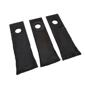 Wear Resistant 180 * 50 * 6 * 20.5MM Hammer Crusher Accessories Hammer Blades and Swinging Blades