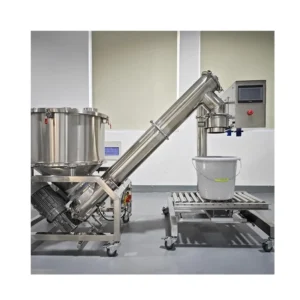 Weighting Mini Powder Screw Feeder Portable Pellet Screw Conveyor