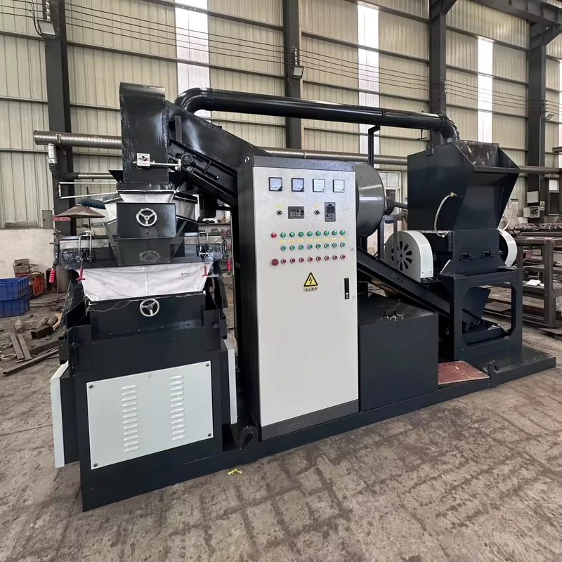 Wet Type Copper Wire Recycling Shredder Granulator Machine Automatic PLC Core Components Eco Friendly Waste Scrap
