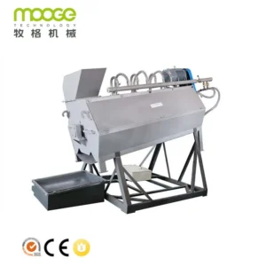 Wet Type PET Bottle Label Remover Separator Machine Automatic High Capacity Energy Saving Washing Bearing