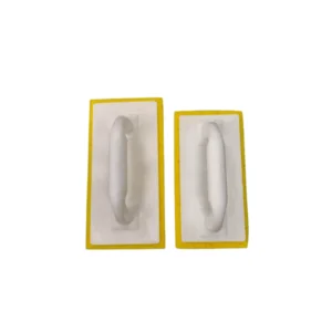 Yellow Sponge Float Plastering Plastic Handle 250mm Squared Industrial Cleaning Tiling Masonry Construction Tools