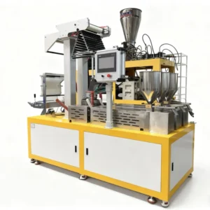ZS-430B-25-3 Automatic Three-Layer Blown Film Extruder for Food Packaging and Agricultural Film HDPE LDPE PVC PP ABS 30kg/h Output