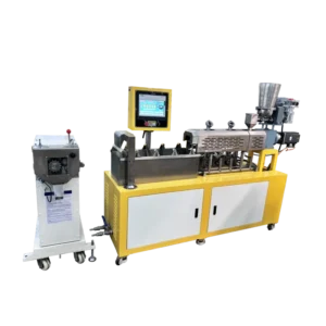 ZS 433 25 PLC Controlled Twin Screw Underwater Pelletizing System for PE PP Plastic Granulation High Efficiency 12kW