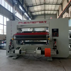 ZS 500 High Speed 450m min High Accuracy Laminated Plastic Film Paper Aluminum Foil Roll Roll Slitting Rewinding Machine
