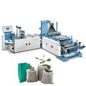 ZXL 350 Multifunction Special Sewing Heat Cutting Non Woven Fabric Tea Bag Seedling Bag Making Machine