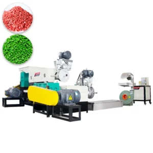 recycling plastic pelletizing machine pp granules extrusion line HDPE making line for plastic raw material