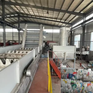 waste plastic crushing recycling production line plastics recycling industry